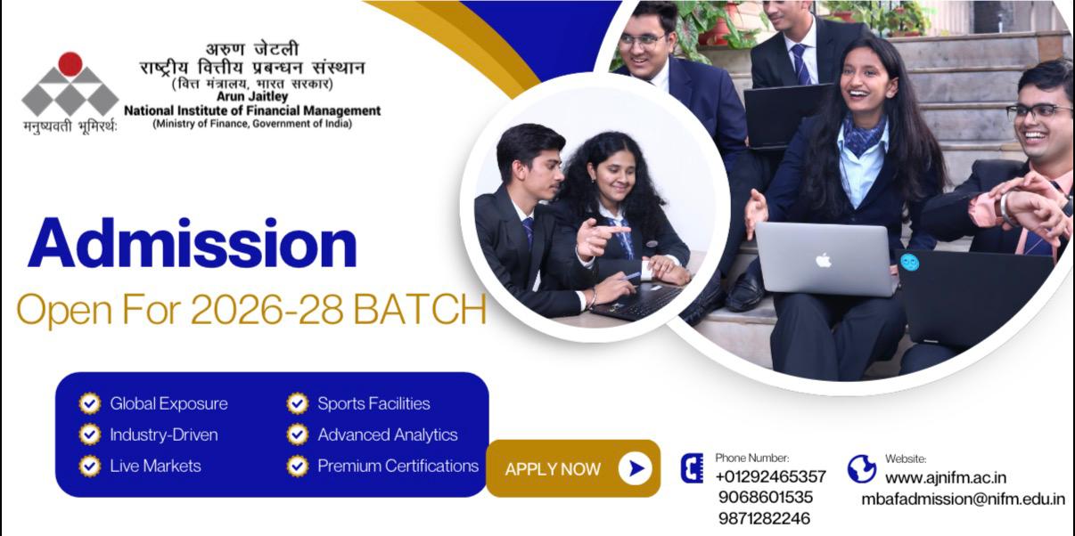 MBA Admission advertisement banner 